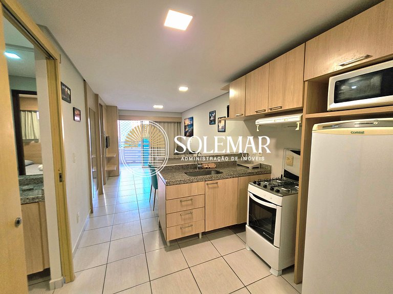 Apartment near the landfill and seafront of Fortaleza!