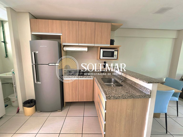 Cómodo apartamento cerca del paseo marítimo de Fortaleza