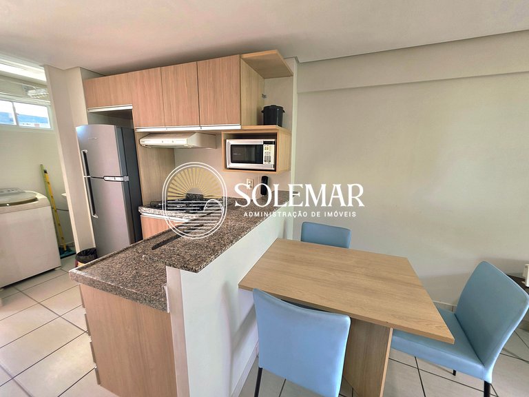 Cómodo apartamento cerca del paseo marítimo de Fortaleza