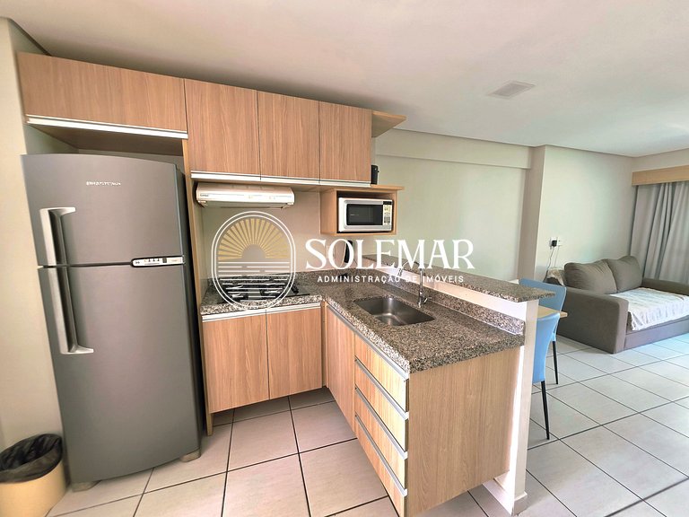 Cómodo apartamento cerca del paseo marítimo de Fortaleza