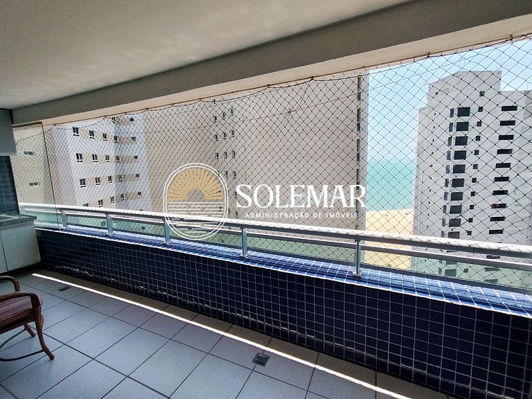 Apto Vista Mar com uma Suíte + Quarto casal!