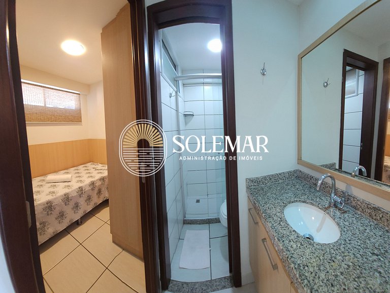 Appartamento composto da 1 suite e 1 camera con un letto sin