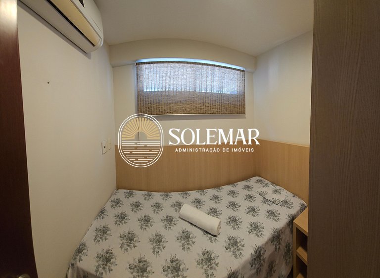 Apartamento composto por 1 suite e 1 quarto com cama individ