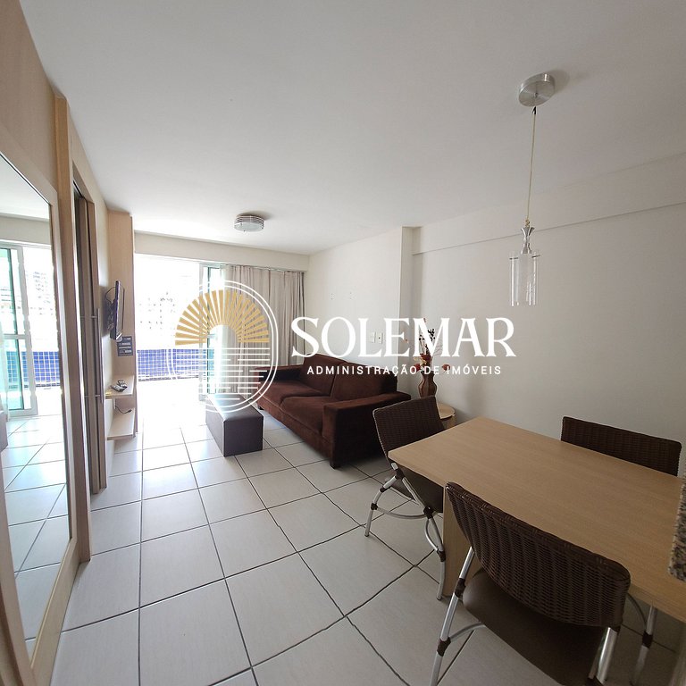 Apartamento composto por 1 suite e 1 quarto com cama individ